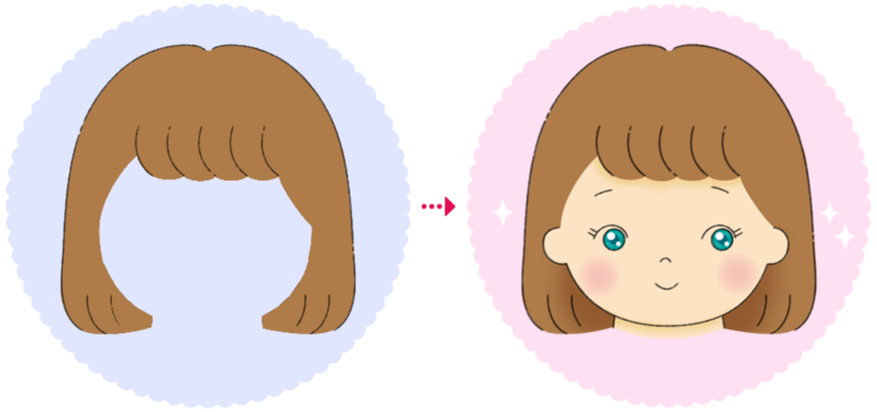 髪の毛がなくなった