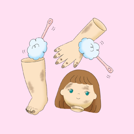 全身クリーニング(ボディ/手 / 足)