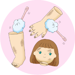 全身クリーニング(ボディ/手 / 足)